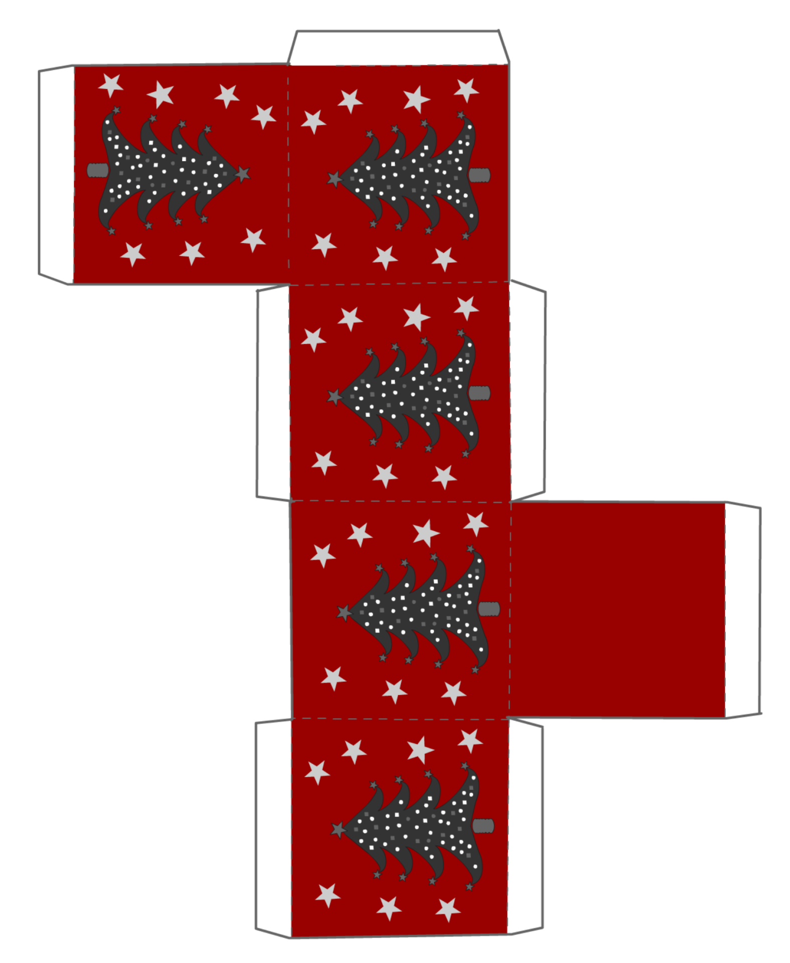 Christmas Box Template