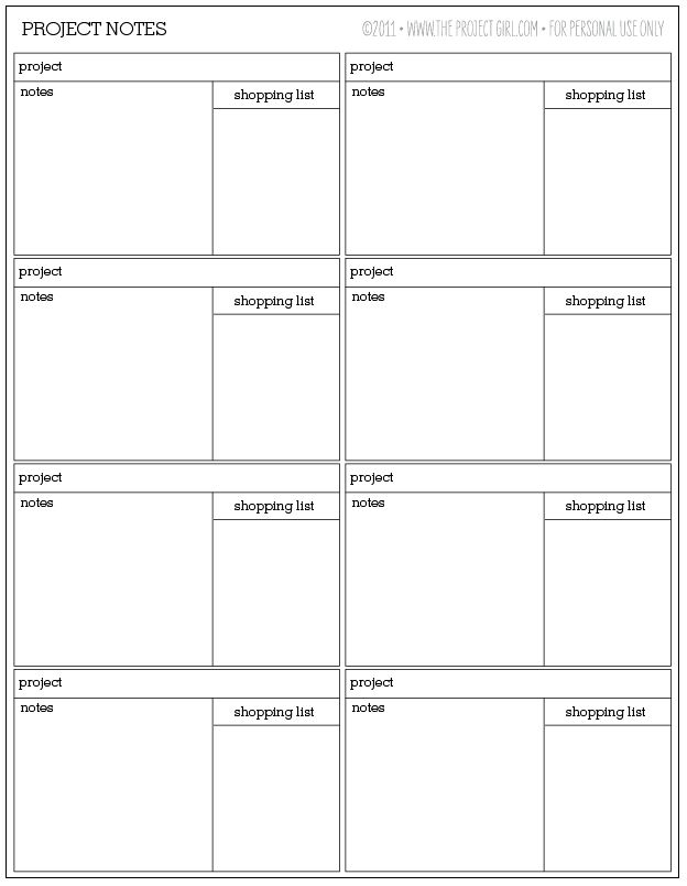 9 Best Images of Free Printable Project Planner Business - Printable