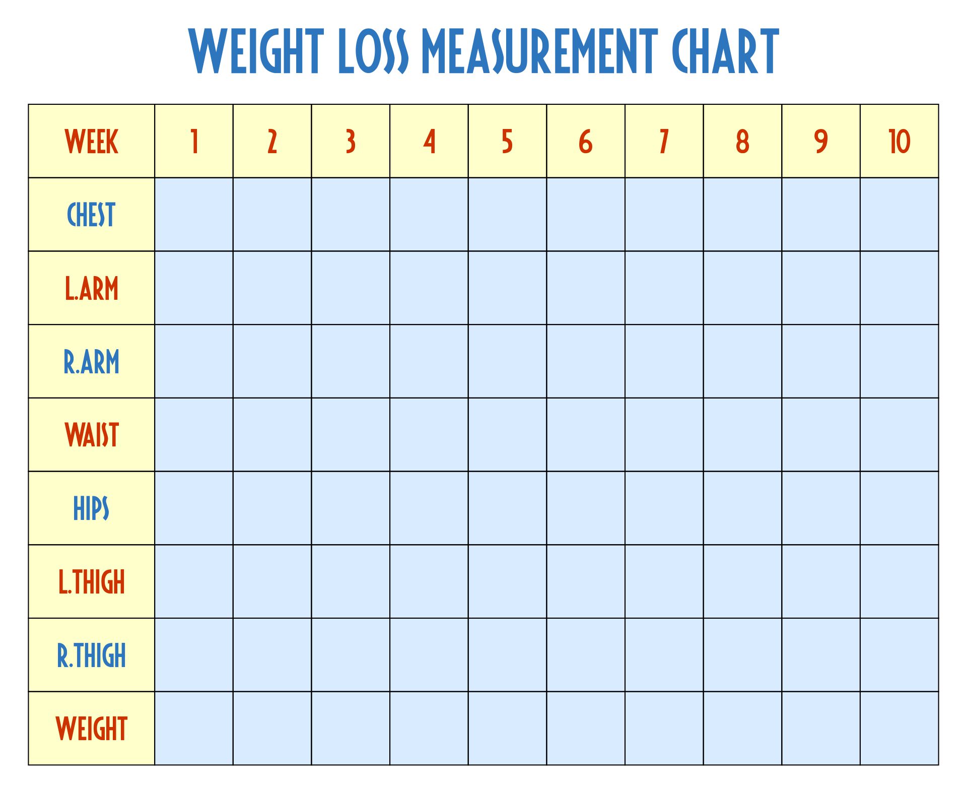 7 Best Images of Weekly Weight Loss Tracker Printable Weekly Weight