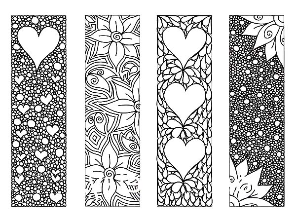 Bookmarks You Can Print and Color Coloring Page Bookmarks Coloring Page Bookmarks Bookmarks You Can Print and Color