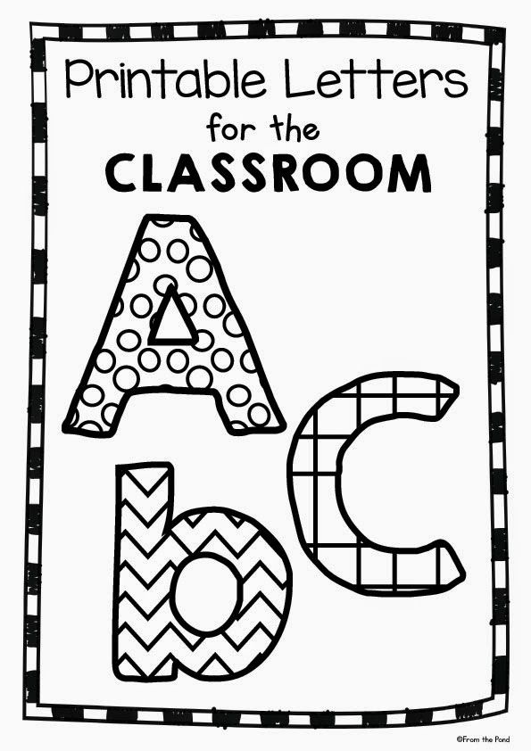 5 Best Images of Free Printable Cut Out Letters For Bulletin Board