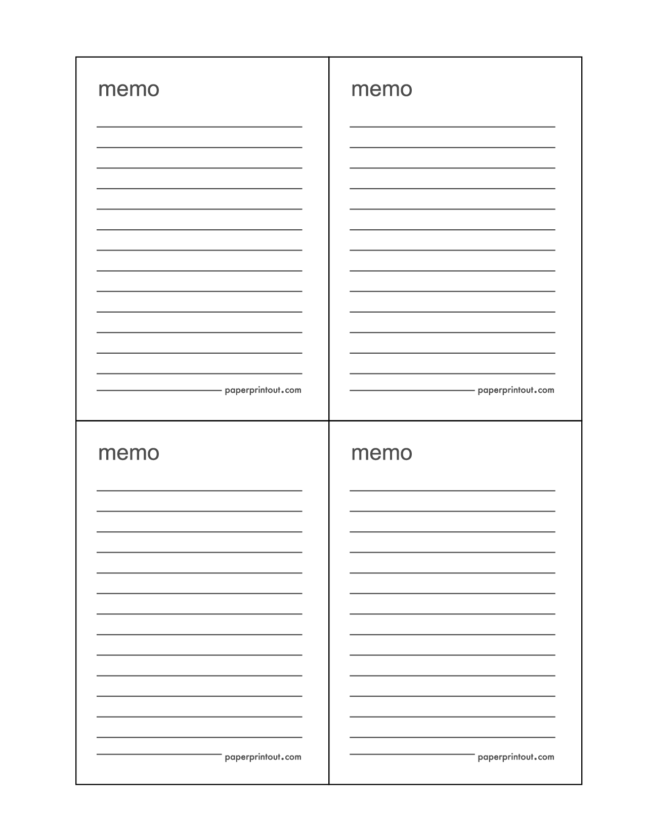 8 Best Images of Printable Memo Templates Business Memo Template Word