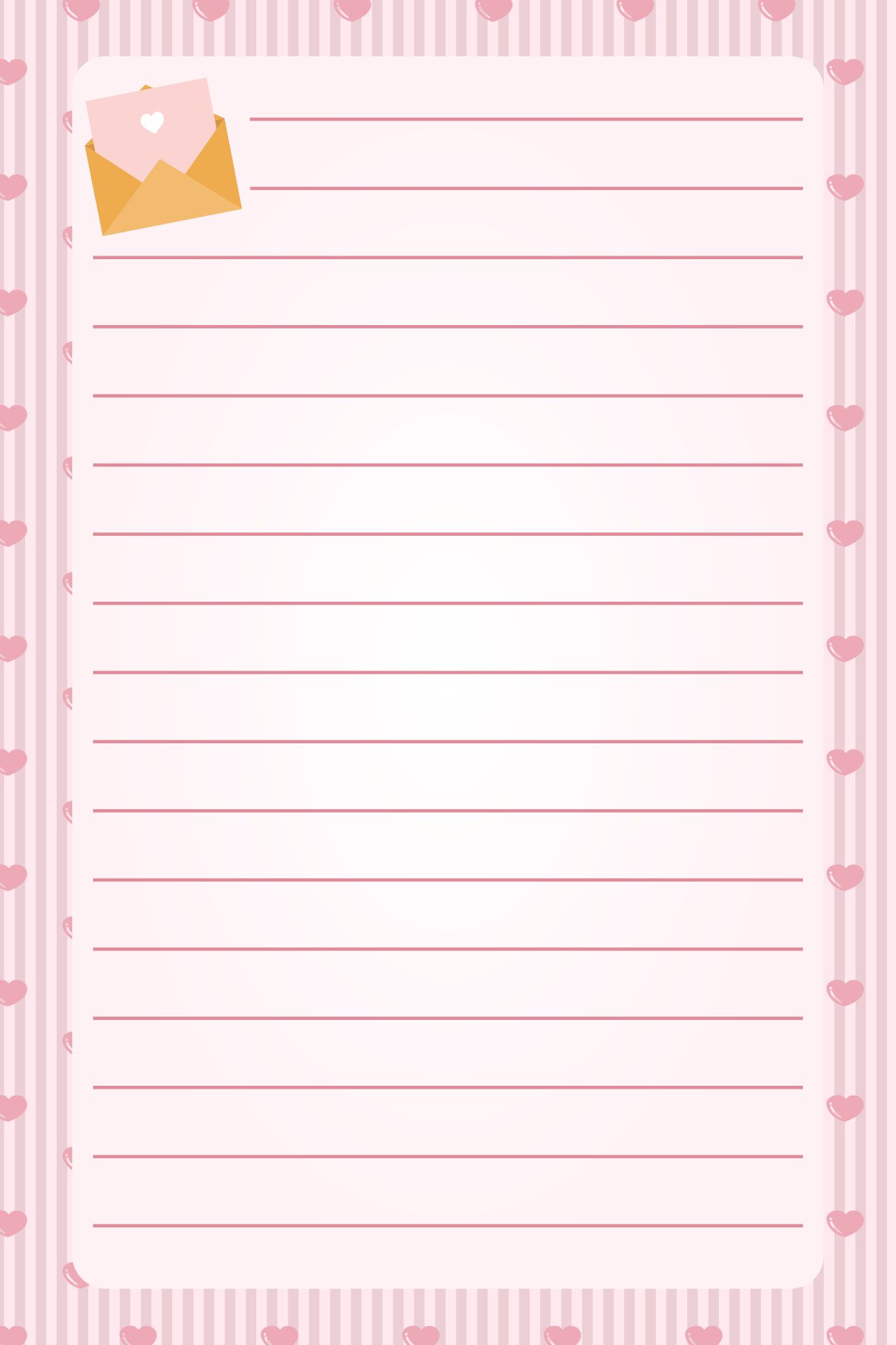 Printable Valentine S Day Letter Template