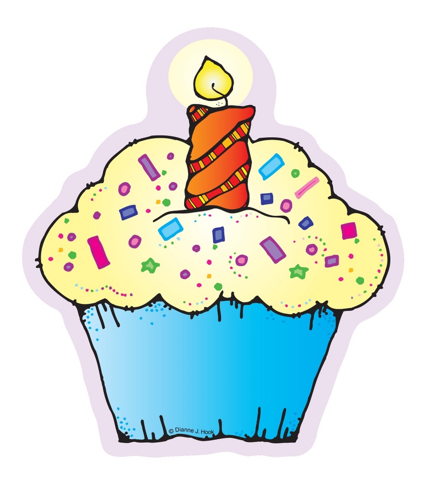 6 Best Images of Printable Birthday Cupcake Cutouts Cupcake Templates