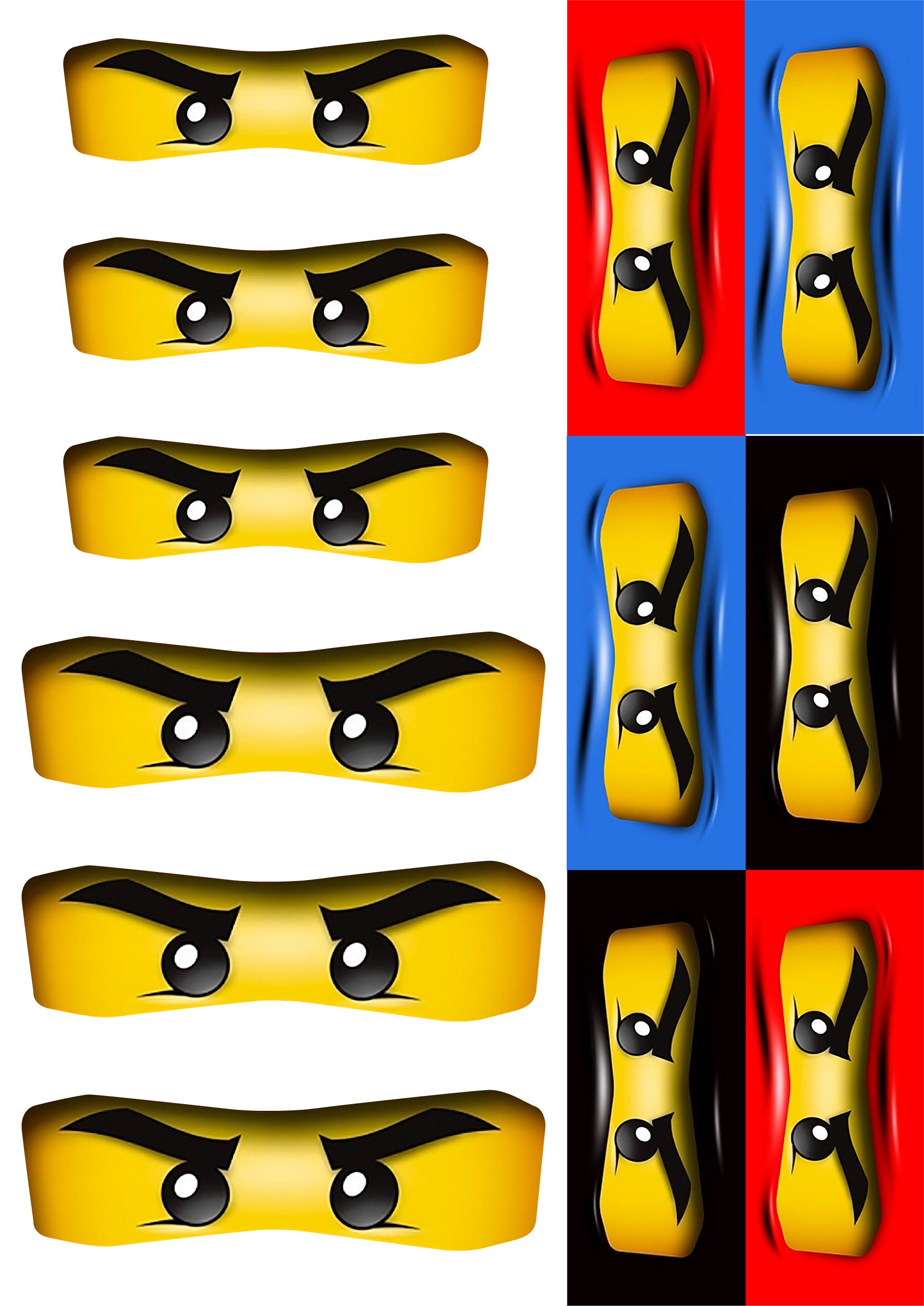 8 Best Images Of Ninjago Party Printables Ninjago Party Printables 