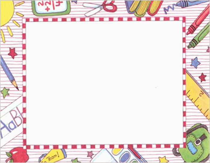 free school clipart borders frames - photo #19