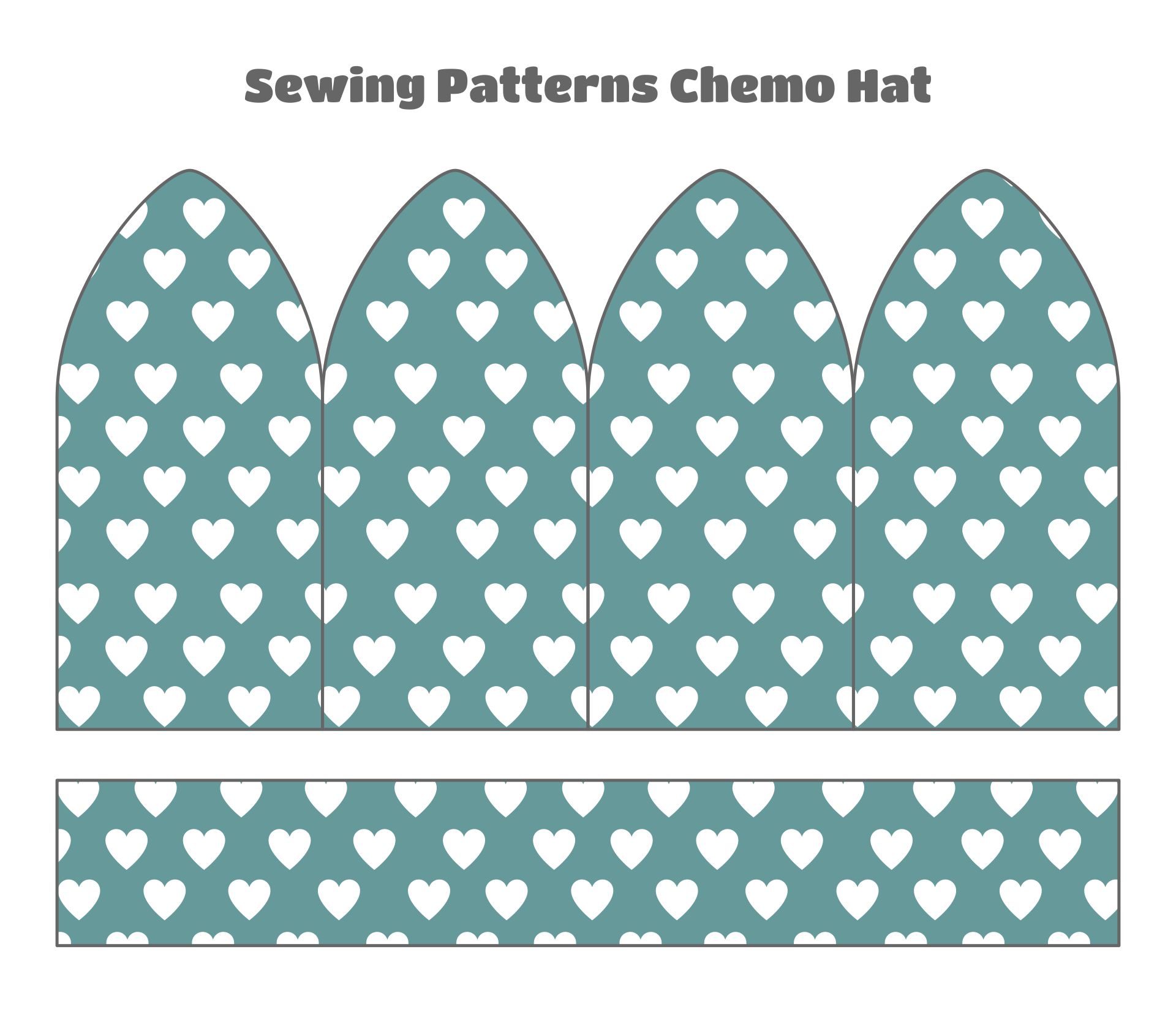 6 Best Images of Printable Sewing Patterns Chemo Hat Free Sewing