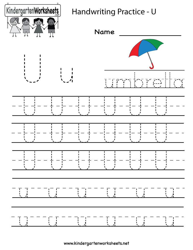 7 Best Images of Printable Letter U Worksheets  Letter U Printable