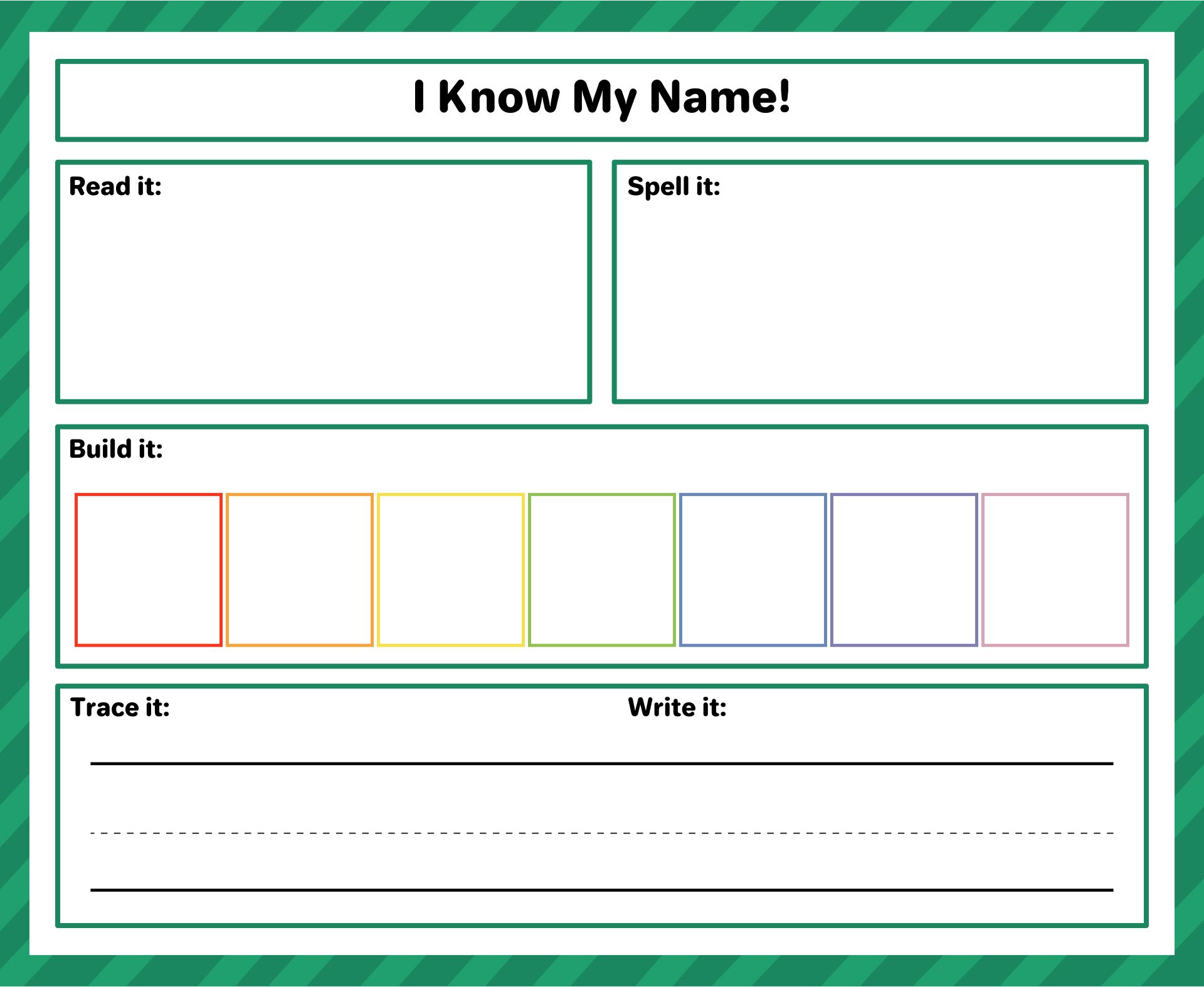 4 Best Images Of Make A Name Tracing Sheet Printable Write Your Name