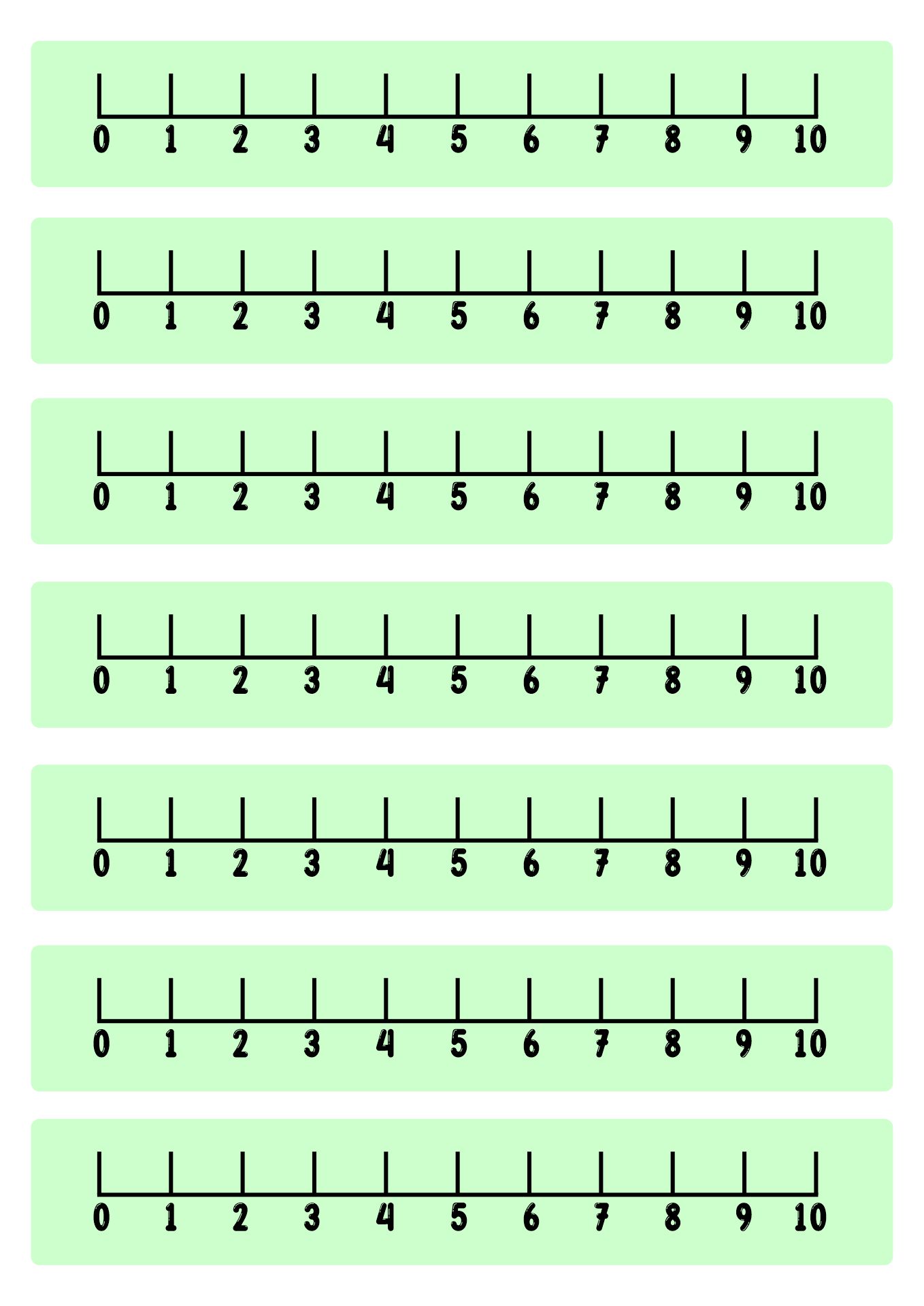 7 Best Images Of Printable Blank Number Line 1 10 Blank Number Line 1 