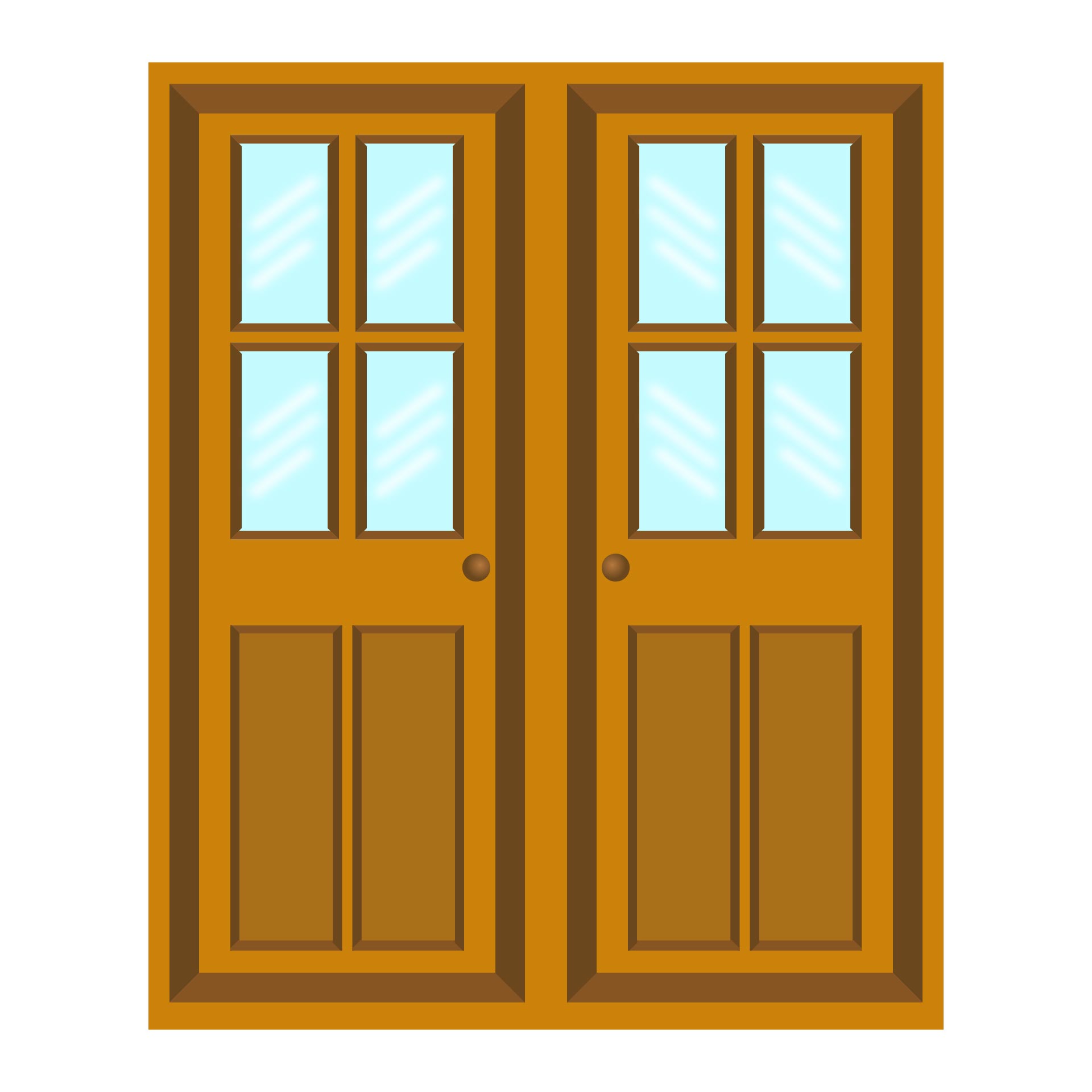 Door Templates & Door Hanger Pattern. Use The Printable Outline For