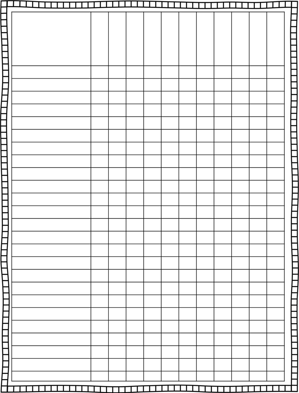 Free Printable Grading Sheets