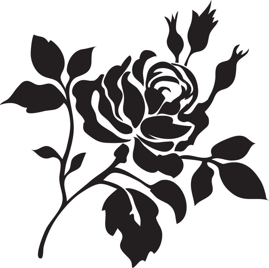 5 Best Images of Black And White Printable Designs Black and White