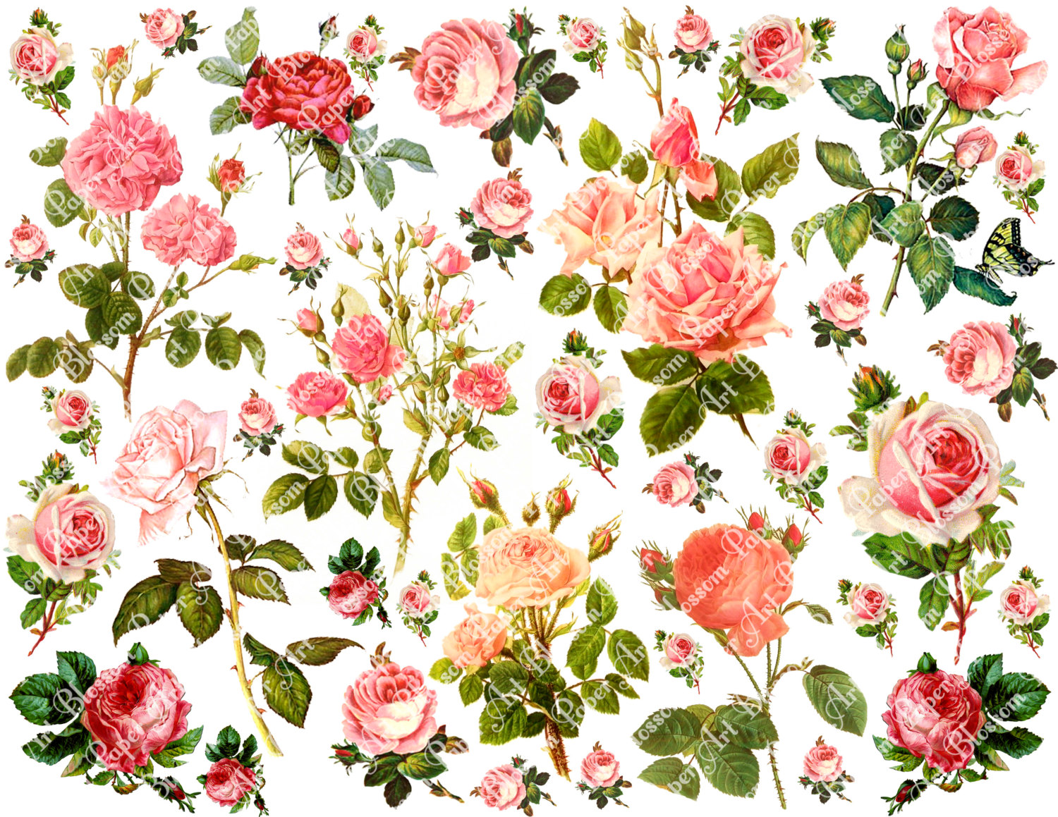 4-best-images-of-collage-sheets-roses-vintage-printable-free