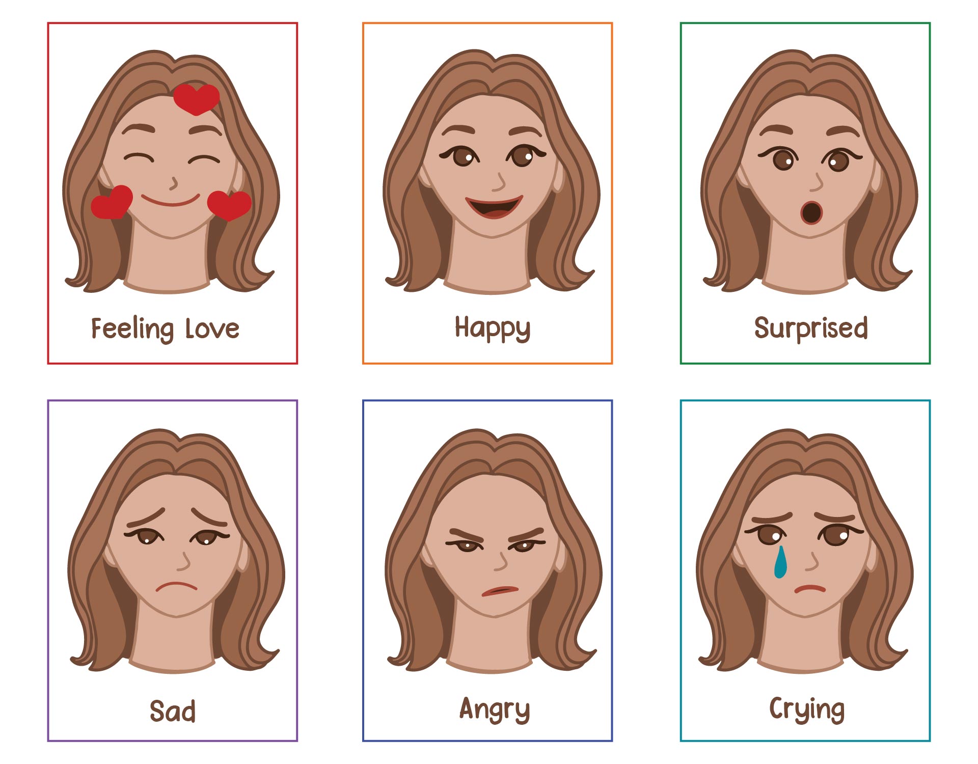 7 Best Images of Printable Emotion Cards - Free Printable Emotion Flash