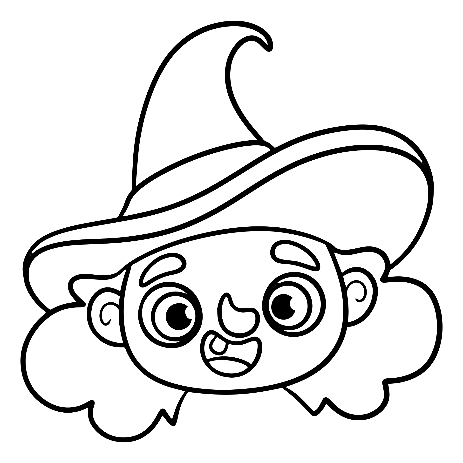 Free Printable Witch