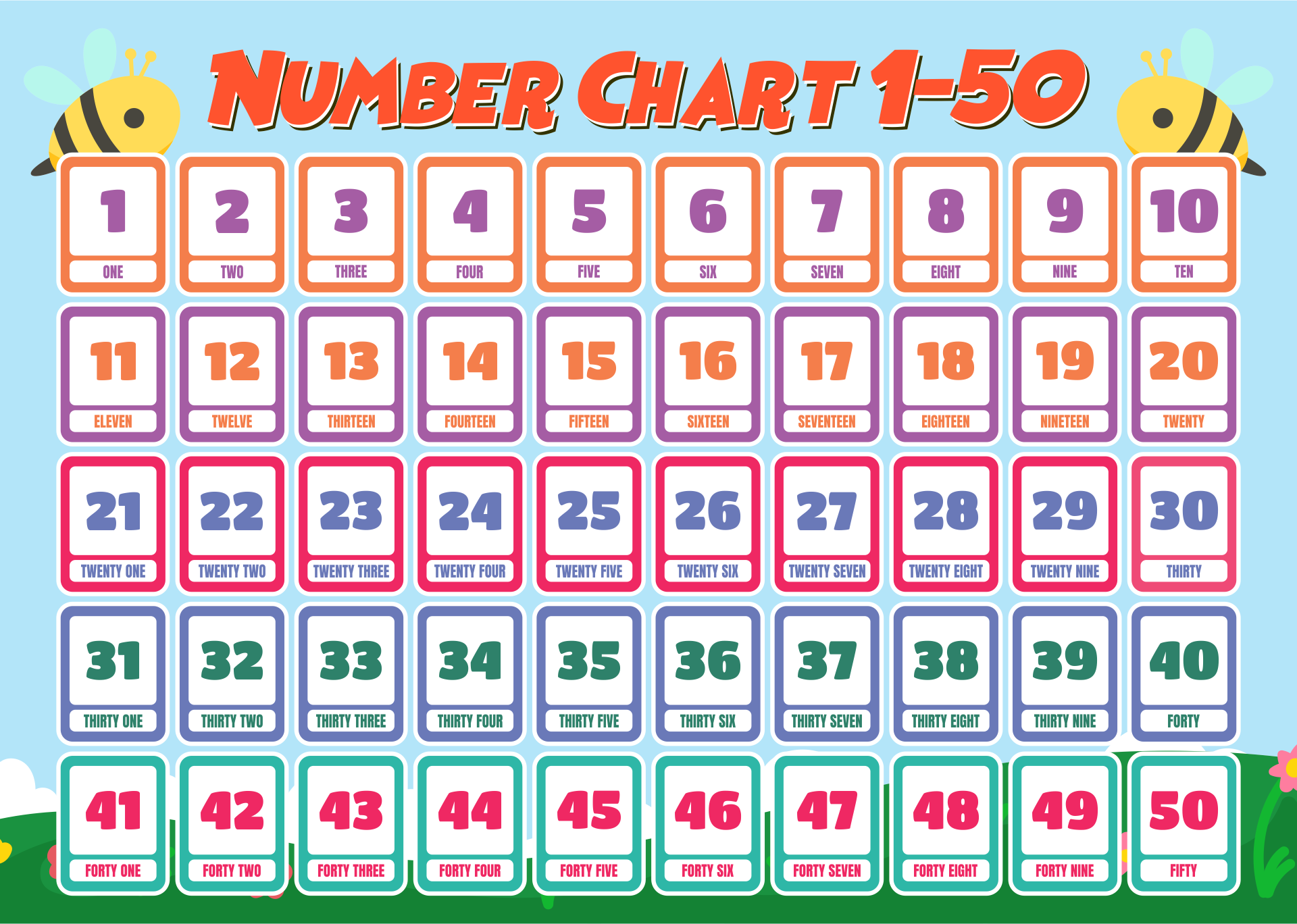 number-chart-from-1-to-50