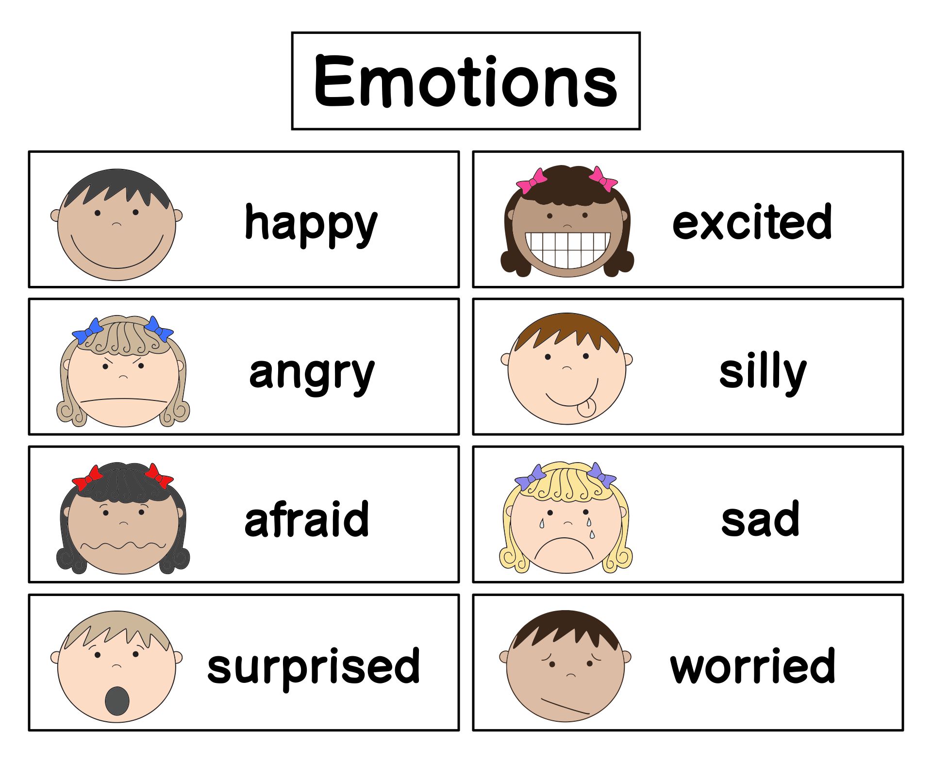 free clipart feelings and emotions - photo #44