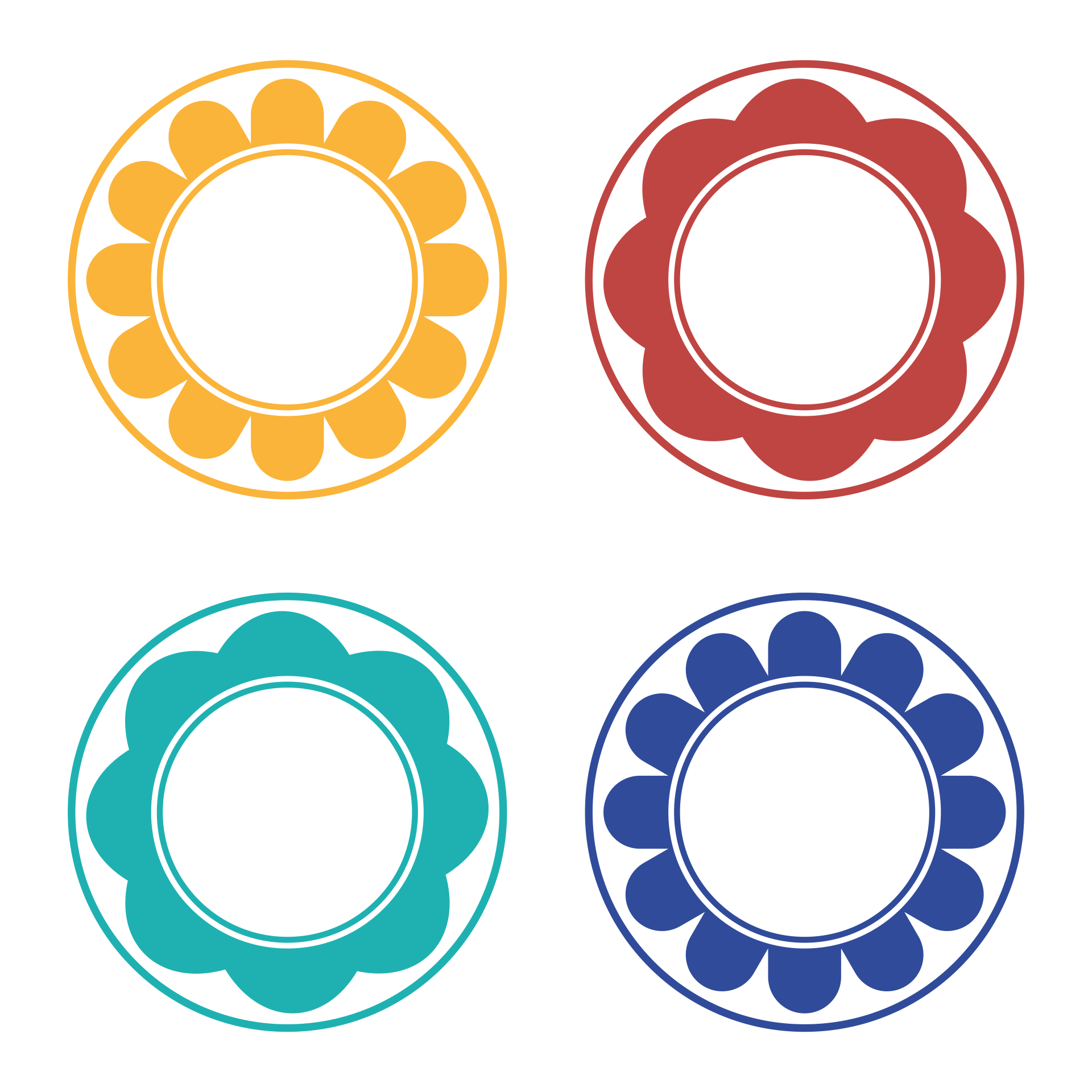 Downloadable Free Printable Round Labels