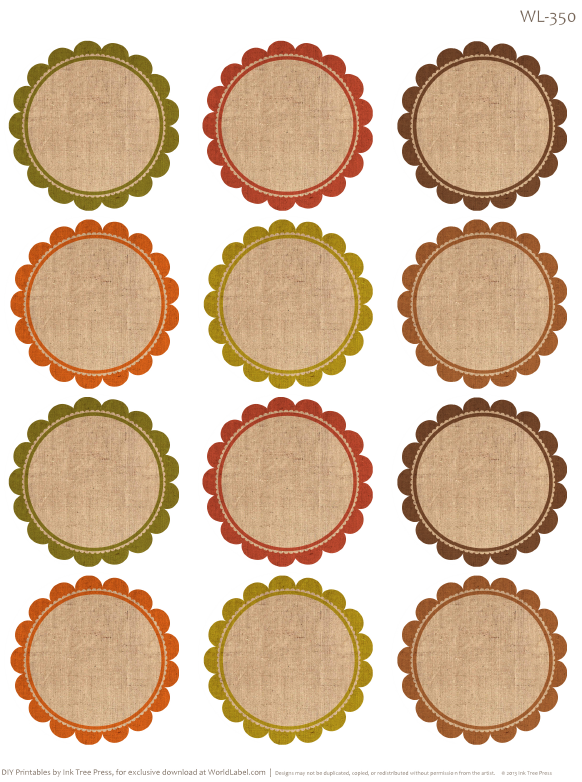 8 Best Images of Free Printable Round Label Templates Printable Round