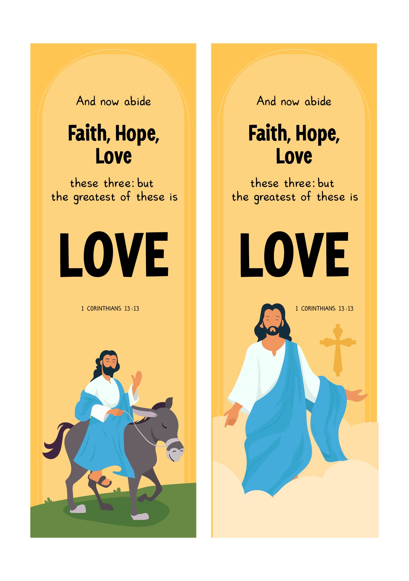 7 Best Images of 1 Corinthians 13 Printable Bookmark Love Is Bible