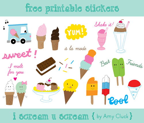 Printable Birthday Stickers Free
