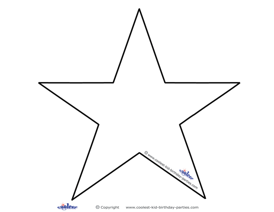 Star Template Printable Free Download
