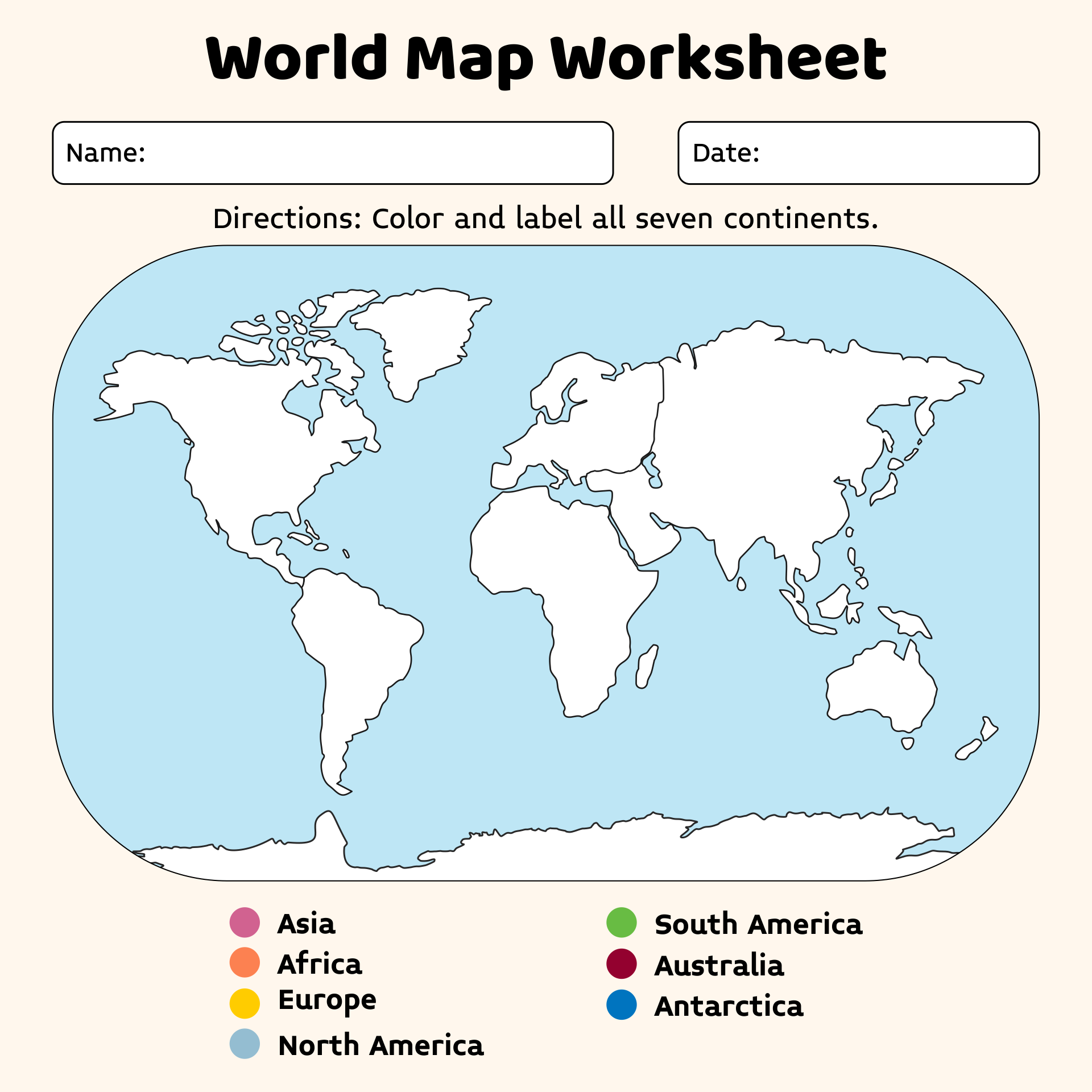 8 Best Images Of World Map Printable Template Printable Blank World