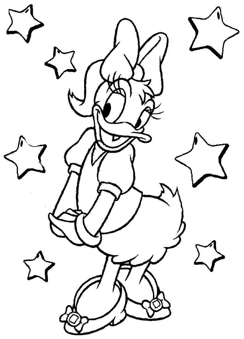 daisy coloring pages to print - photo #48