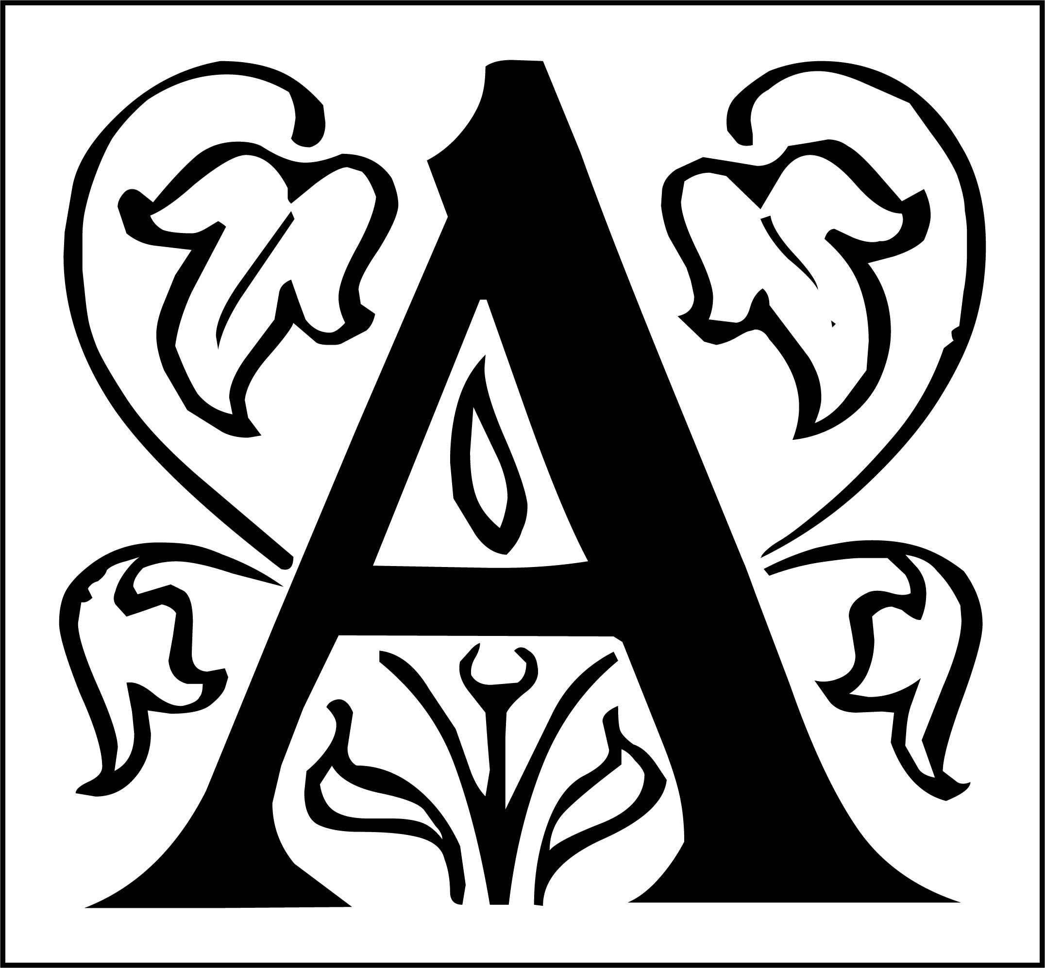 Printable Letter Stencil A Alphabet Stencils Printable Letters Images