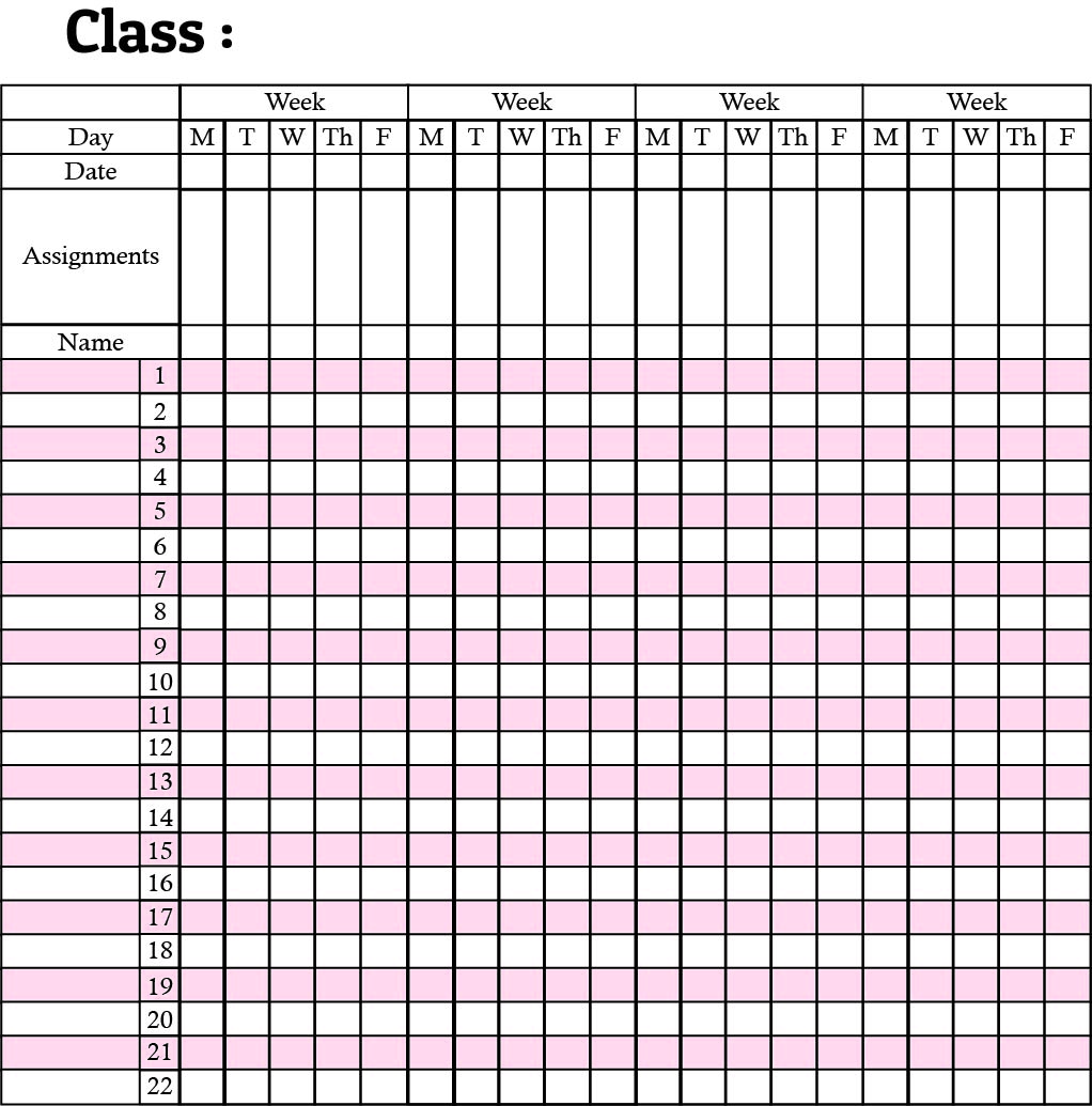Free Printable Gradebook Sheets For Teachers Free Printable Vrogue