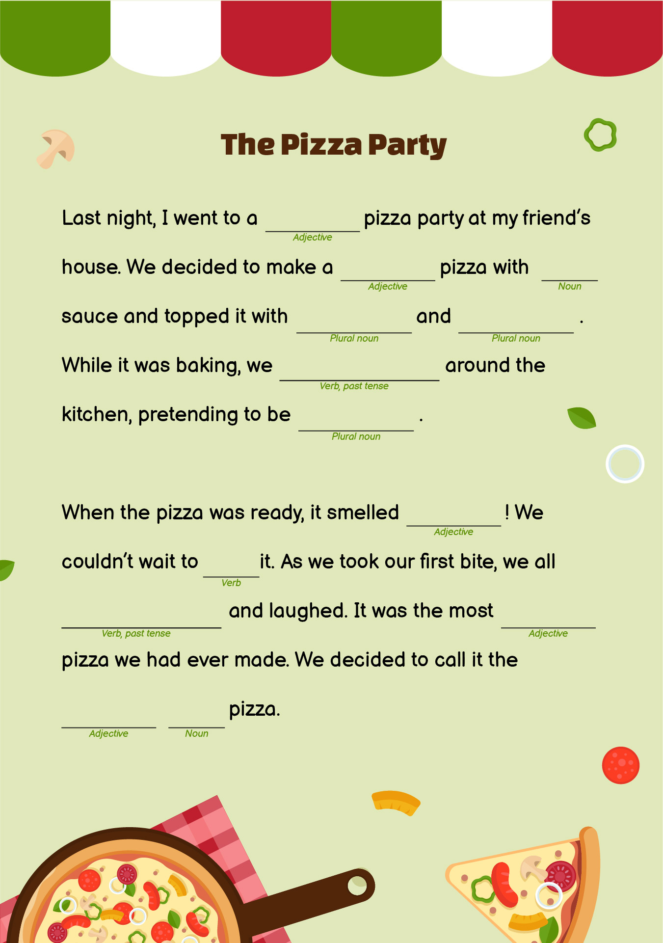 8 Best Images Of Funny Printable Mad Libs For Adults Adult Halloween 