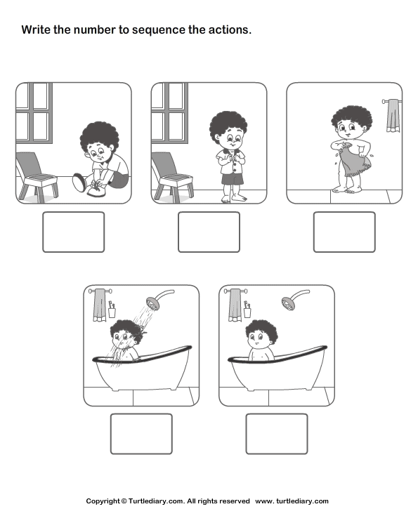 8 Best Images of Free Sequencing Printable Preschool Worksheets