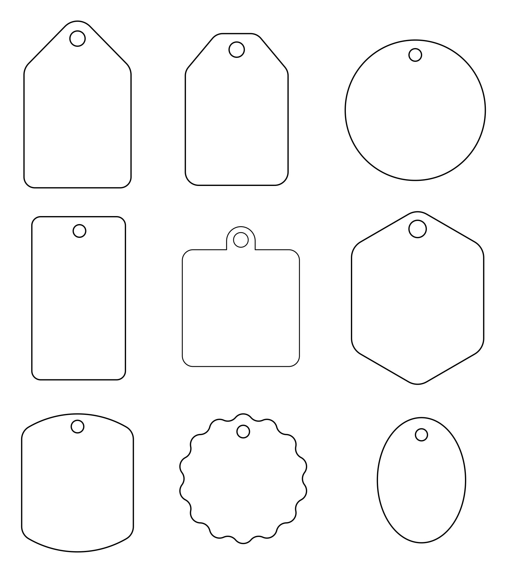 Label Templates Free Printable Handmade Crafters Label Branding Kit 