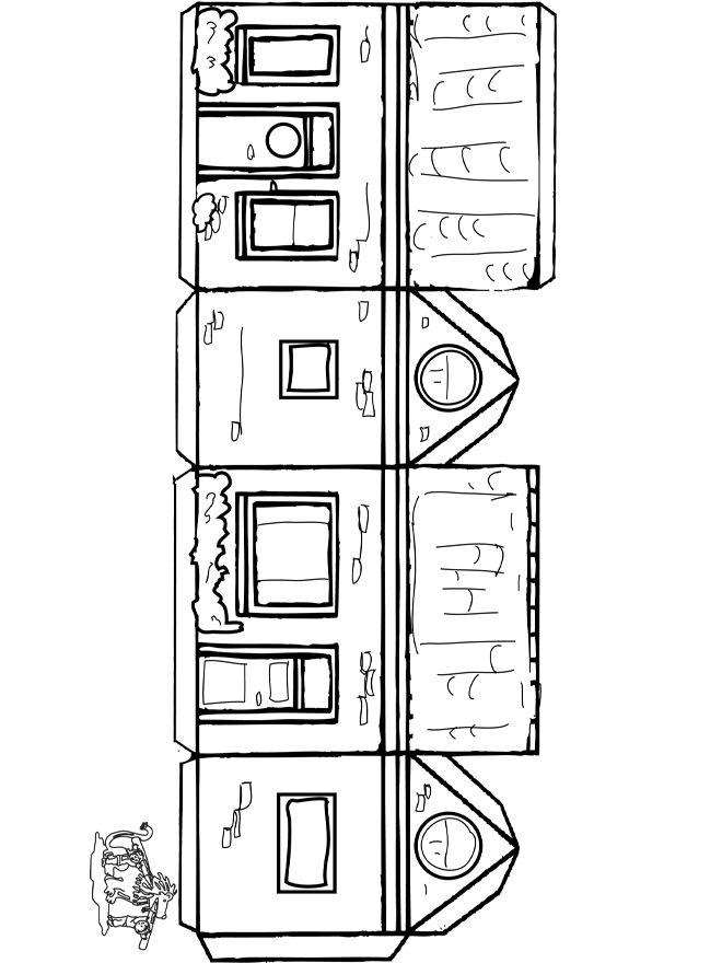 7 Best Images Of Paper House Printable Craft Templates 3D Paper House 7-best-images-of-paper-house-printable-craft-templates-3d-paper-house