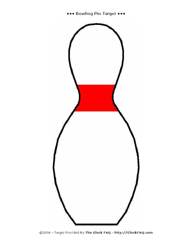6 Best Images of Bowling Pin Template Printable Valentine's Day