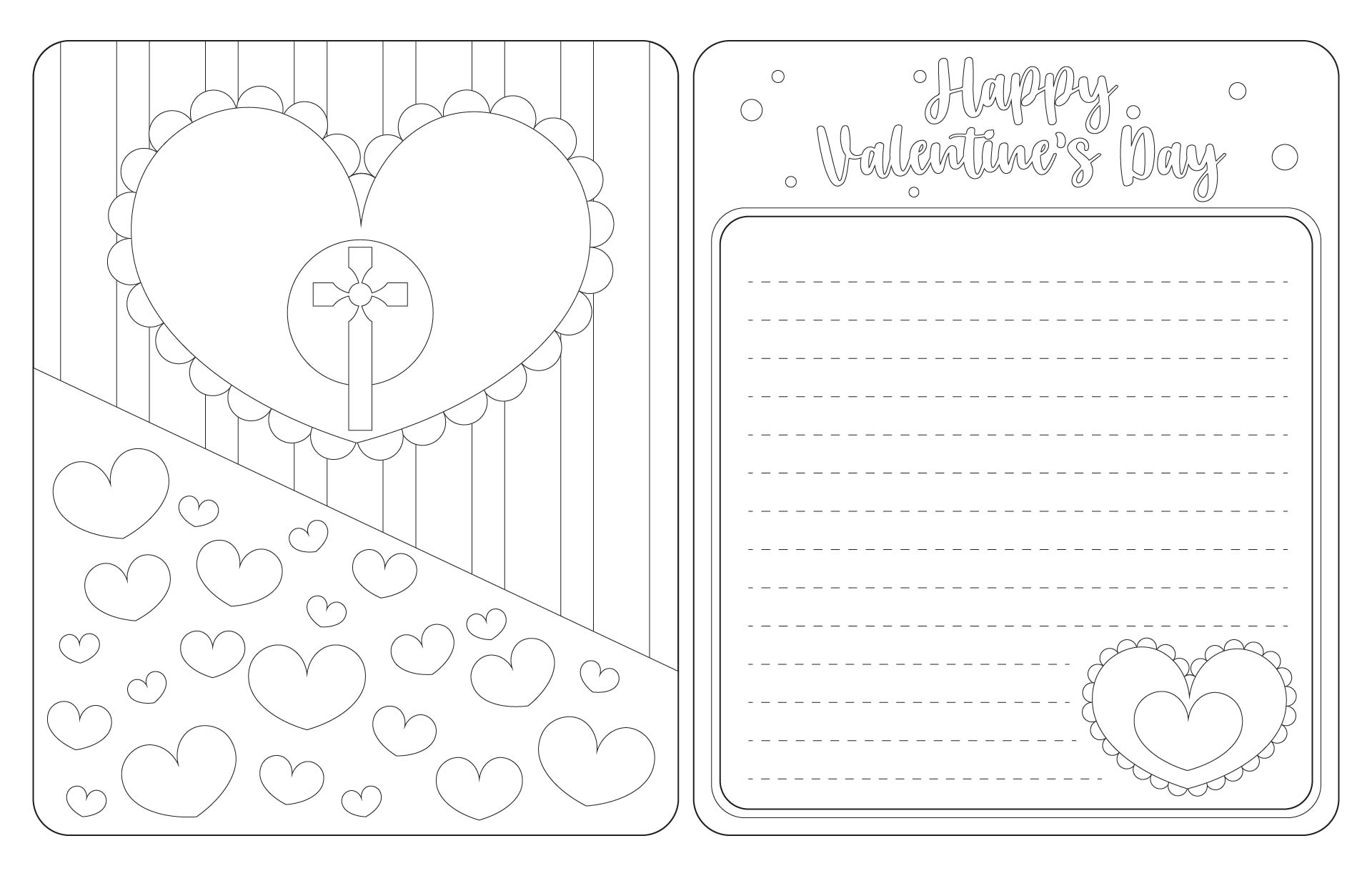 5 Best Images Of Printable Christian Valentine Craft Valentine s Day 