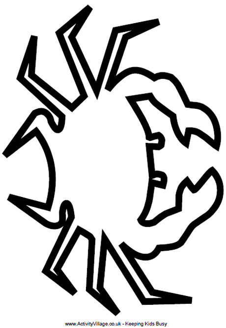 4-best-images-of-crab-outline-template-printable-crab-coloring-pages