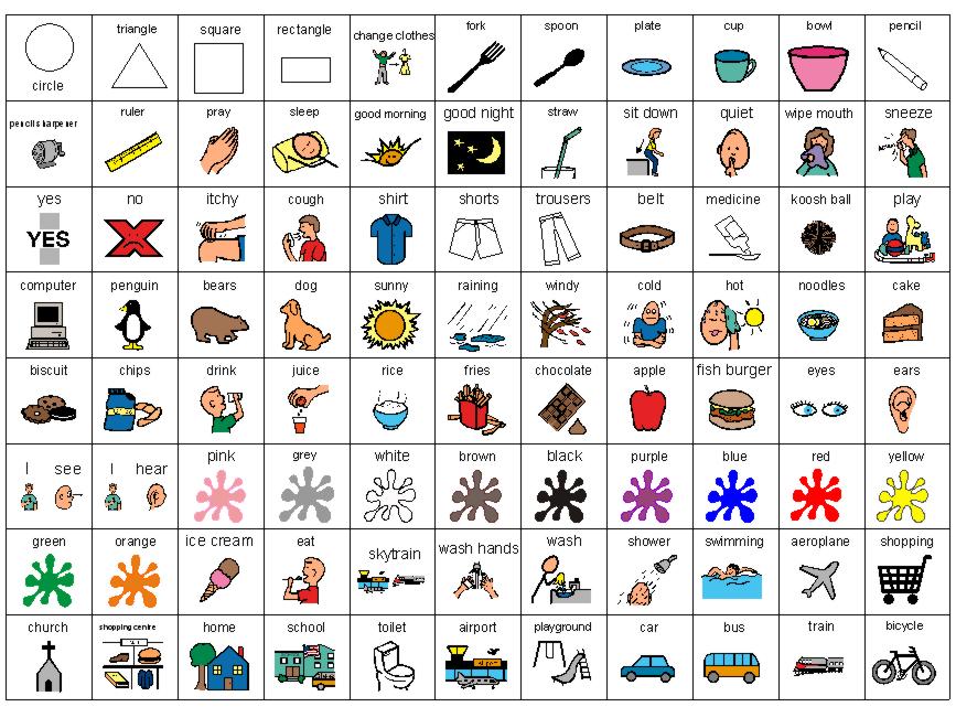Printable Pecs Cards