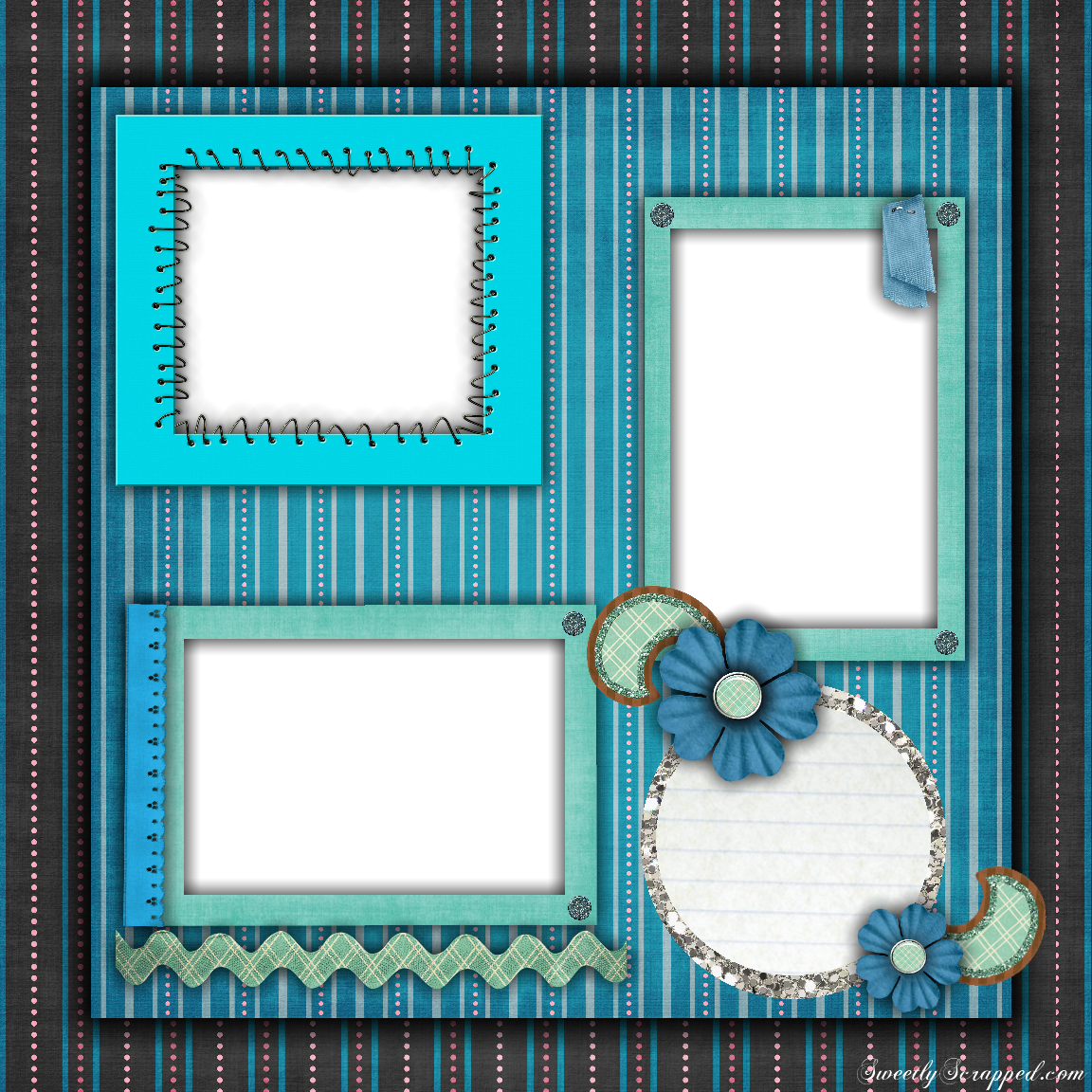 5 Best Images Of Free Printable Scrapbook Templates Free Scrapbook