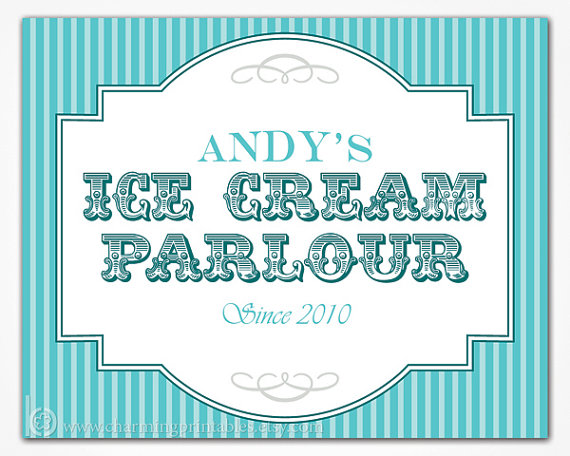 9 Best Images of Ice Cream Signs Printable Ice Cream Party Signs