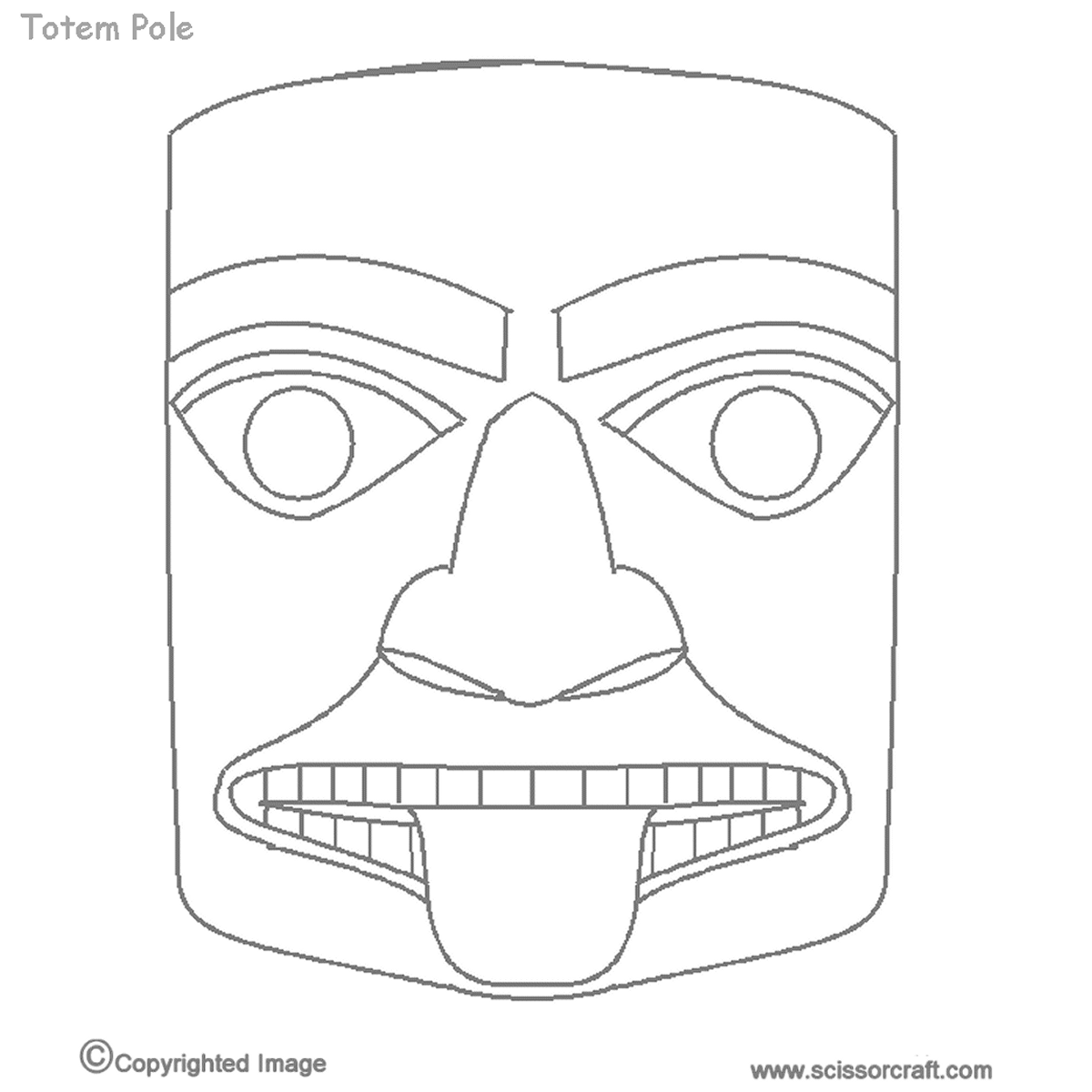 Totem Animals Coloring Pages Coloring Pages