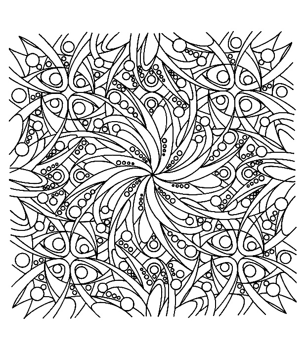 zen doodle coloring pages free - photo #26