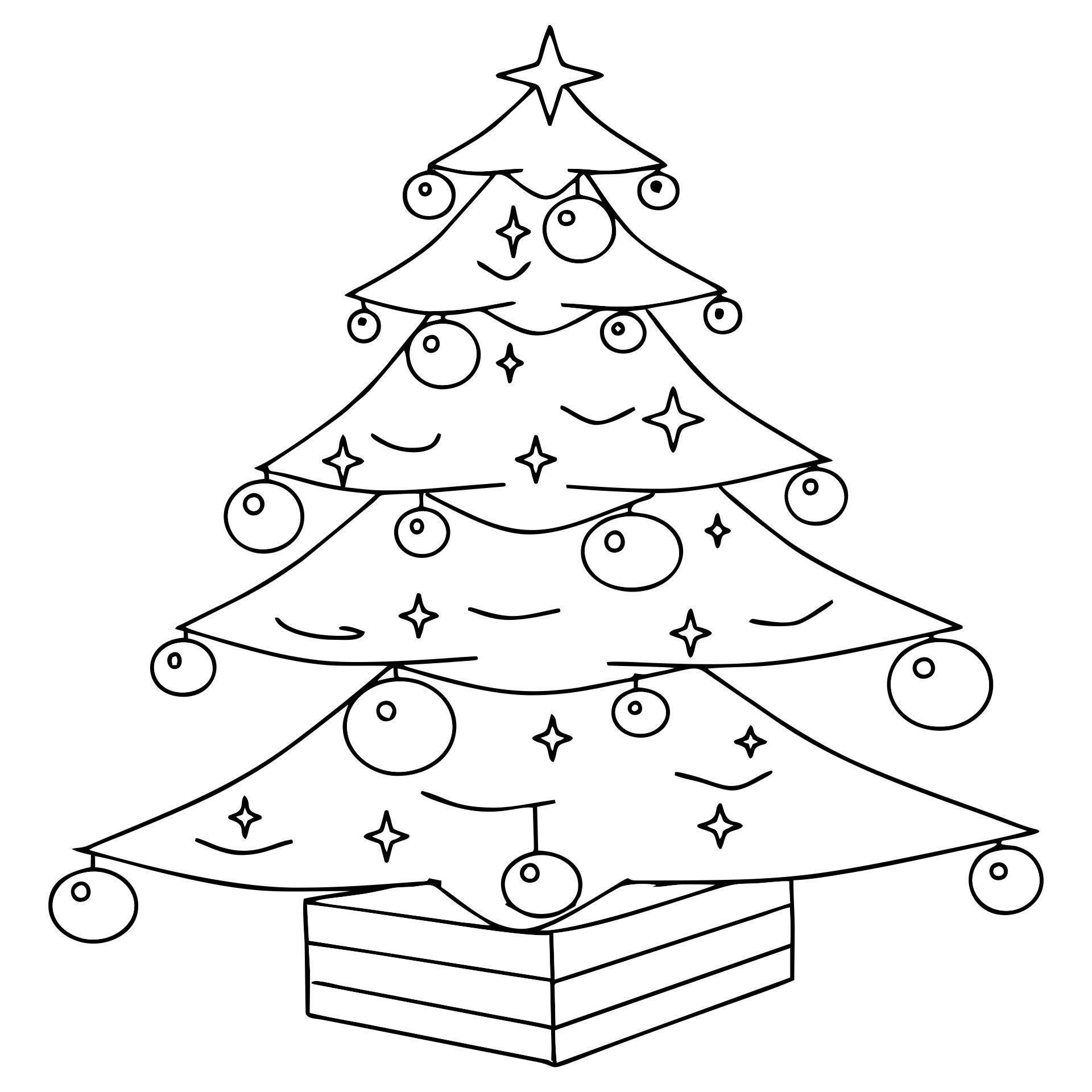 Blank Christmas Tree Template blank-christmas-tree-template
