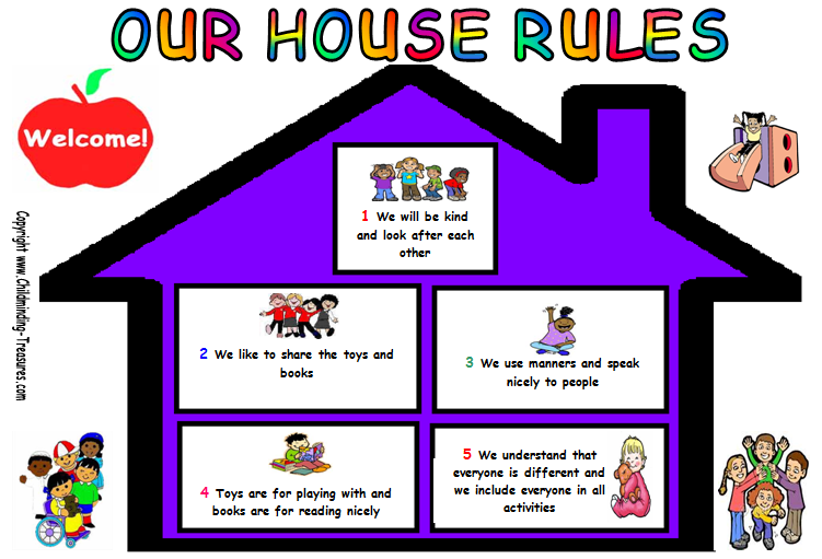 6 Best Images Of Free Printable Family Rules Chart Free Printable Family Rules Sign Kids