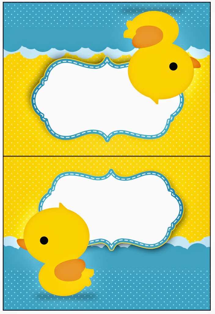 Free baby shower rubber duck coloring pages