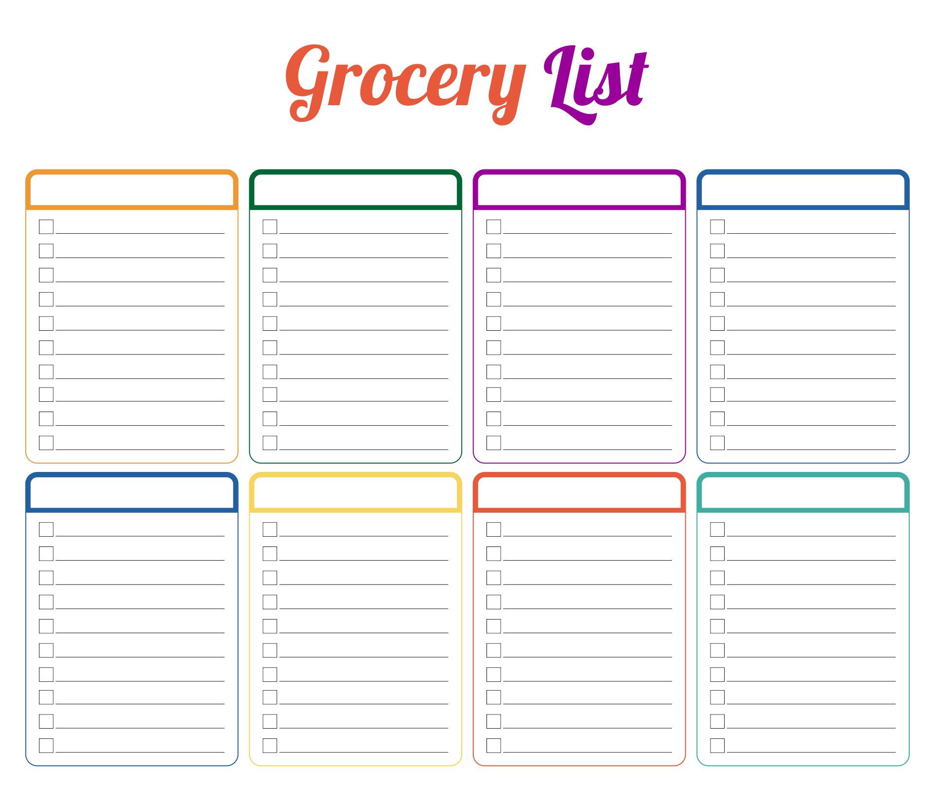 Blank List Template Regarding Blank Checklist Template Pdf