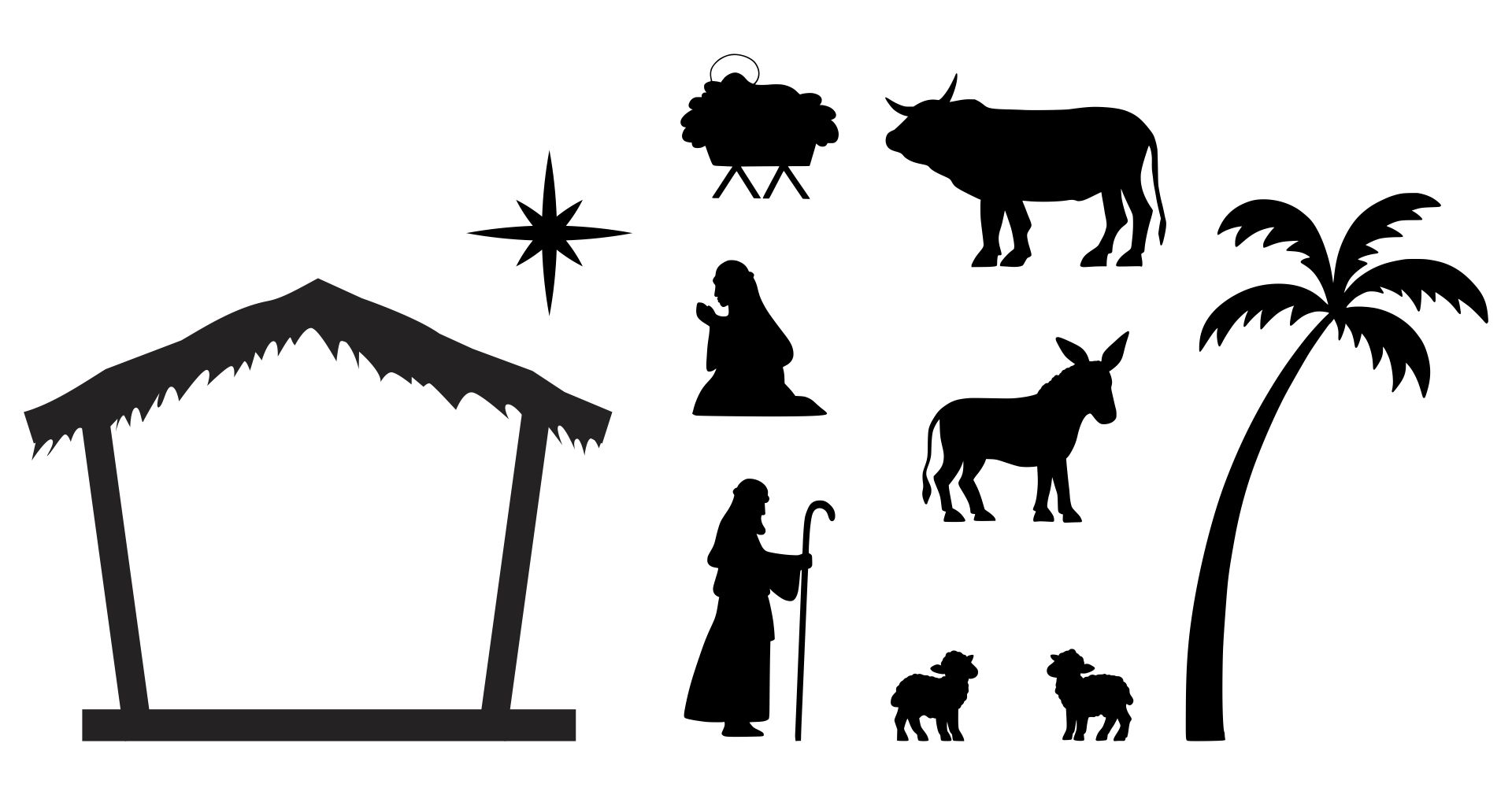 free clipart of baby jesus in a manger - photo #20