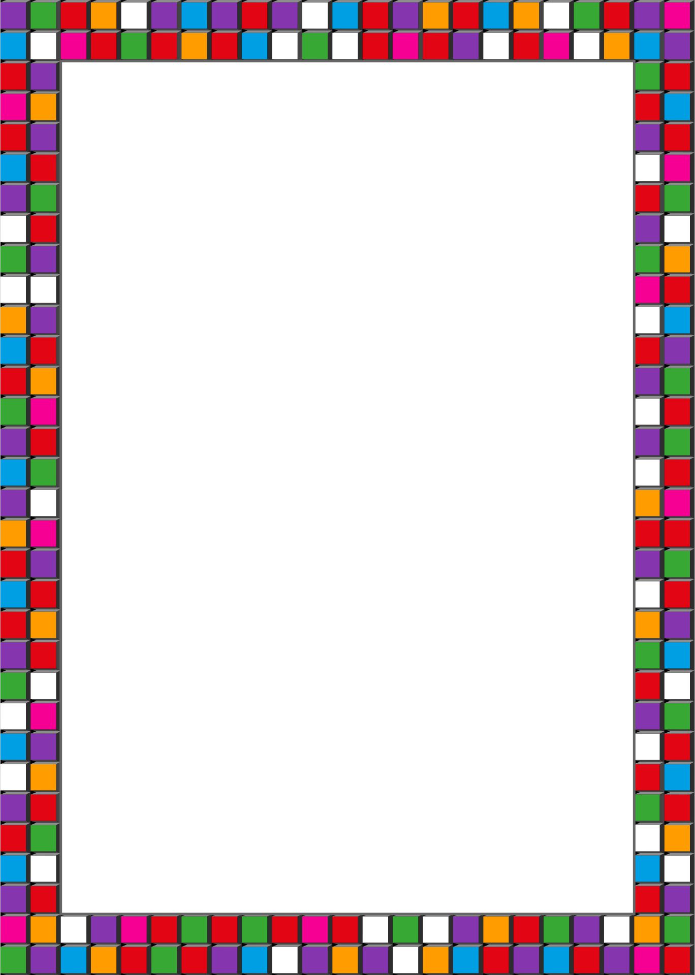 Printable Border Paper