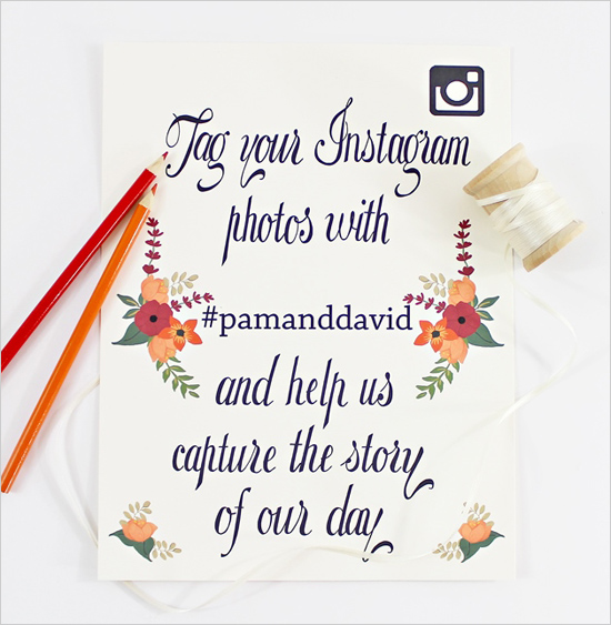 8 Best Images Of Printable Instagram Wedding Instagram Wedding Sign 8 Best Images Of Printable Instagram Wedding Instagram Wedding Sign